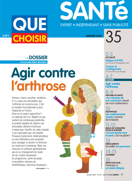 Couverture Que Choisir Santé - 35