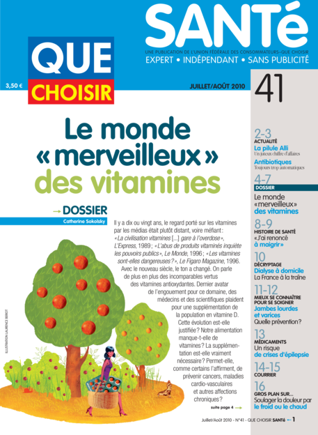 Couverture Que Choisir Santé - 41