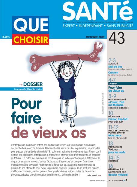 Couverture Que Choisir Santé - 43