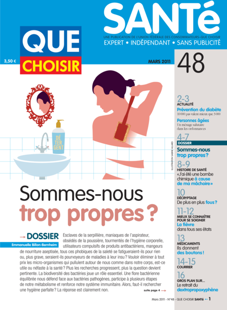 Couverture Que Choisir Santé - 48