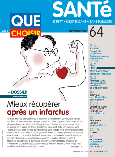 Couverture Que Choisir Santé - 64