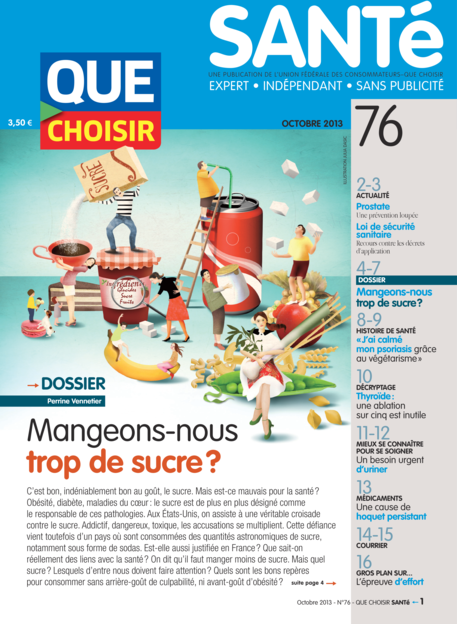 Couverture Que Choisir Santé - 76