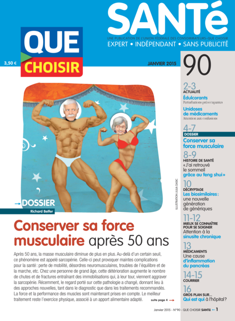 Couverture Que Choisir Santé - 90