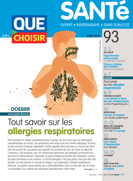 Couverture Que Choisir Santé - 93